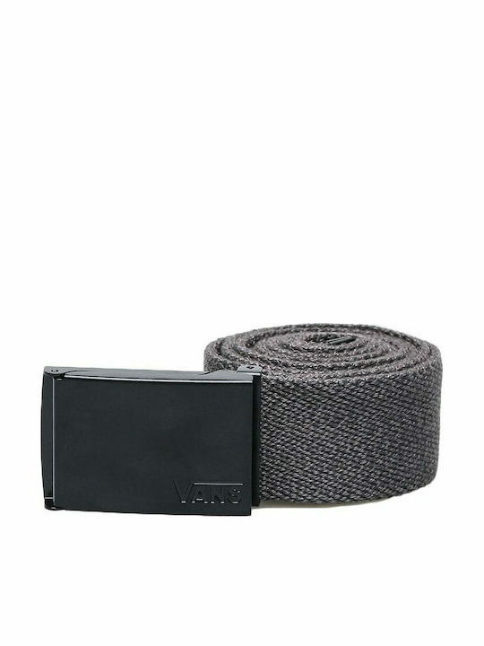 Deppster II Men's Belt Fabric Webbing Belt Gray