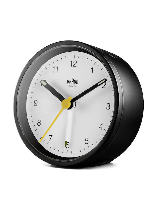 Braun Επιτραπέζιο Ρολόι με Ξυπνητήρι BC12BW