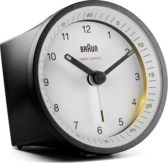 Braun BC 07 BW-DCF Analog Black Tabletop Clock Braun BC 07 BW-DCF Analog Black Tabletop Clock