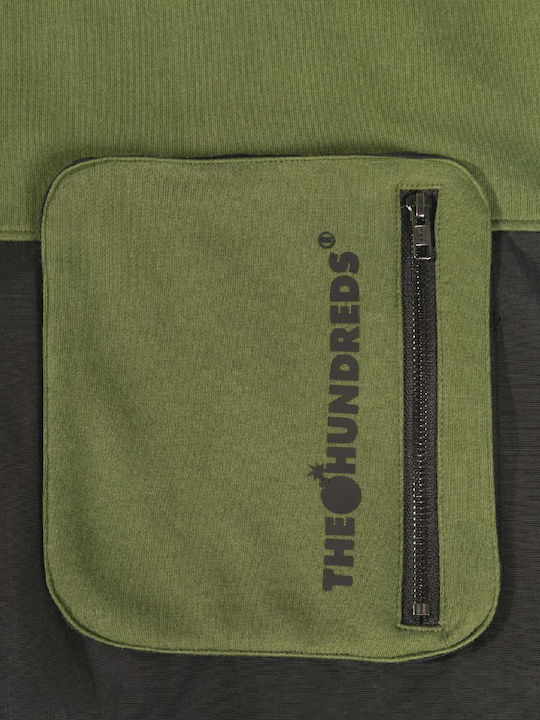 Sweatshirt mit Kapuze Khaki