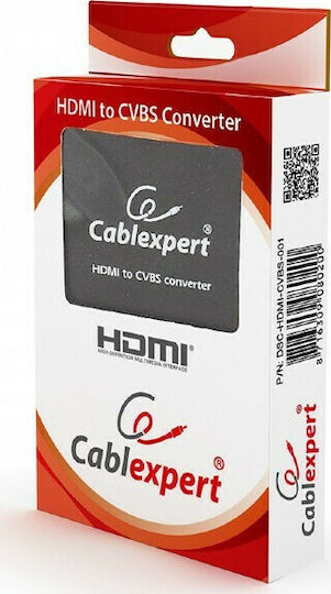 Cablexpert Μετατροπέας HDMI female σε RCA female 1τμχ DSC-HDMI-CVBS-001