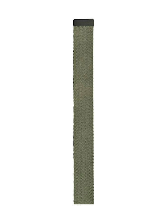 The Jam Men's Fabric Webbing Belt Wide Double Sided Belt Black / Green