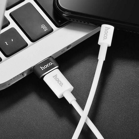 Hoco UA6 Μετατροπέας USB-A male σε USB-C female