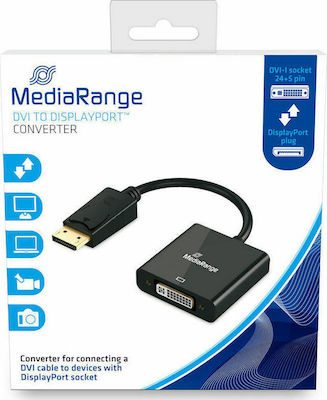 MediaRange Converter DVI-I female to DisplayPort male (MRCS174)