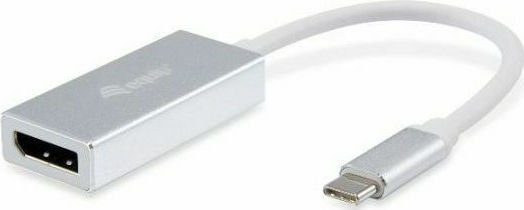 Equip Convertor USB-C Masculin în DisplayPort Feminin Alb 1 Bucată 133458