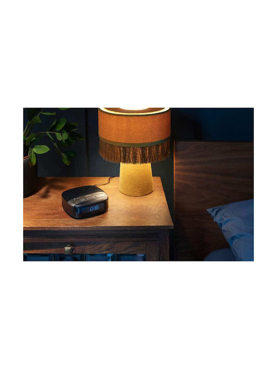 Philips Επιτραπέζιο Ψηφιακό Ρολόι με Ξυπνητήρι & Ραδιόφωνο TAR3505/12