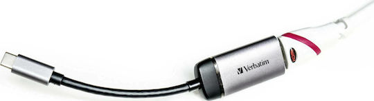 Verbatim Converter HDMI female to USB-C male Gray 1pcs 49143