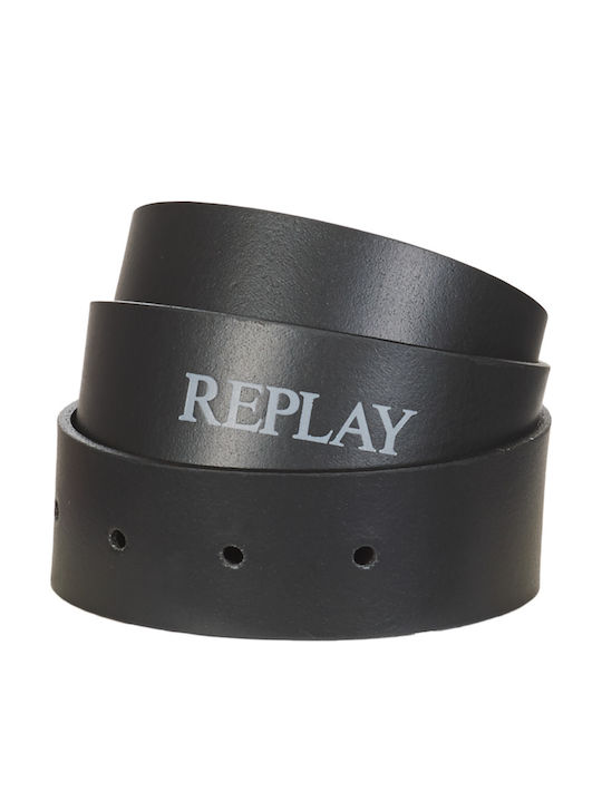 Men's Belt Leather Black