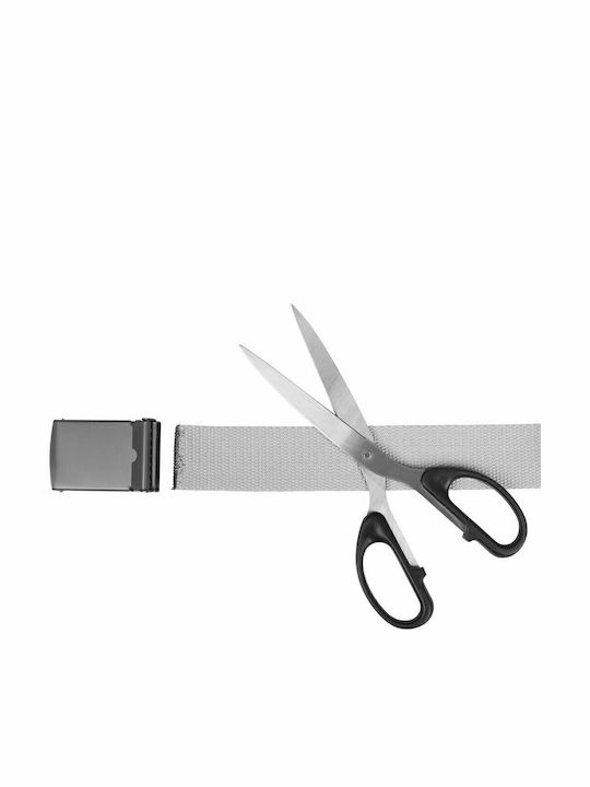 Men's Belt Fabric Webbing Belt Black