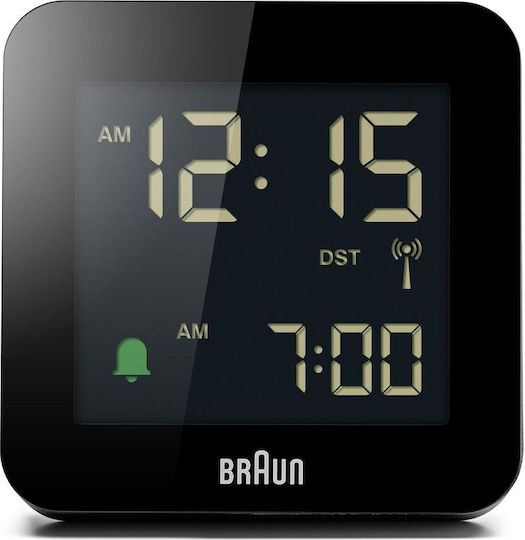 Braun BC09B-DCF Ceas De Masă Digital Negru 67018