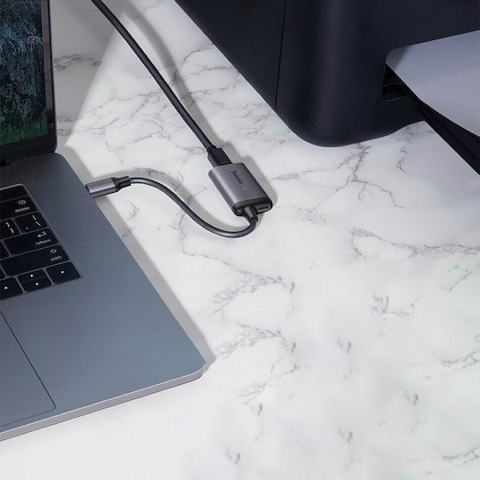 Baseus Enjoyment Series Converter USB-C male to VGA female Gray 1pcs