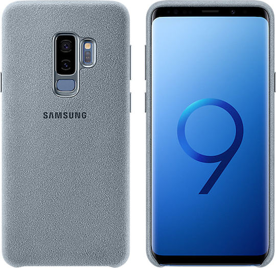 Samsung Alcantara Cover Back Cover Plastic Verde (Galaxy S9+)