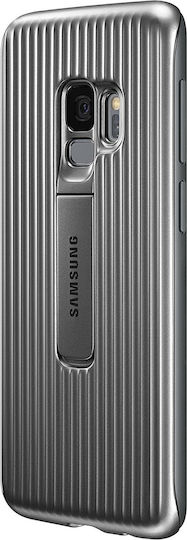 Samsung Back Cover Πλαστικό Ασημί (Galaxy S9)