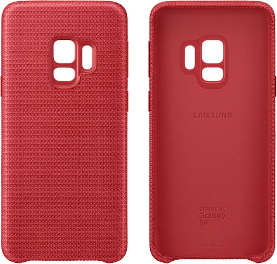 Samsung Hyperknit Cover Umschlag Rückseite Kunststoff Rot (Galaxy S9)