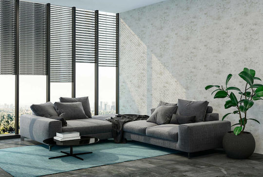 Wall Wallpaper New Walls Vinyl Gray 1000x53cm Washable