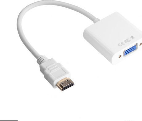 Vision HDMI Männlich zu VGA Weiblich Konverter Weiß 1 Stück