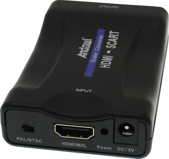 Andowl QY-V06 Μετατροπέας HDMI female σε Scart female 1τμχ