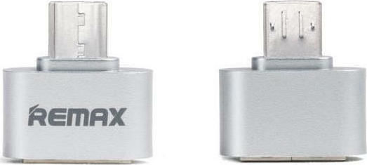 Remax RA-OTG Micro USB Male to USB-A Female Converter Gold Gold 1 Piece