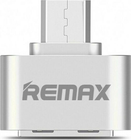 Remax RA-OTG Micro USB Male to USB-A Female Converter Gold Gold 1 Piece