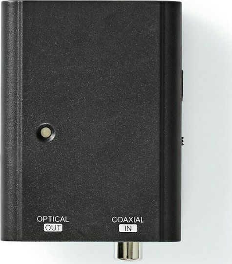 Nedis Μετατροπέας RCA female σε Toslink female 1τμχ ACON2505BK