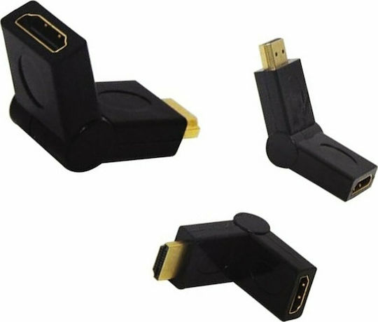 GBC Convertor HDMI Masculin În HDMI Feminin 1 Bucată