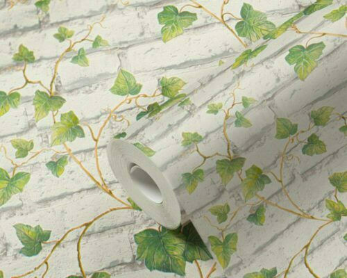 Тапет за Стена Wood Stone Винил Ecru 1000x53см Миеща се