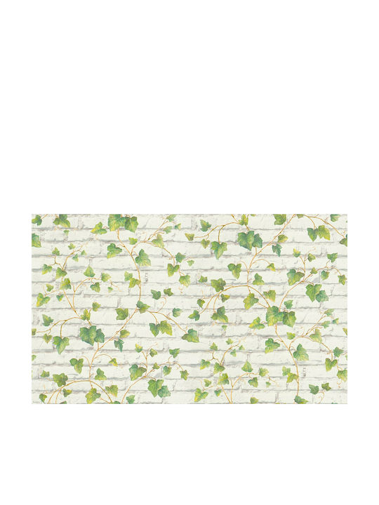 Wall Wallpaper Wood Stone Vinyl Ecru 1000x53cm Washable