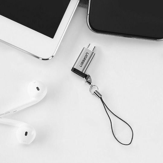 Ugreen Converter USB-C female to micro USB male Gray 1pcs 50590