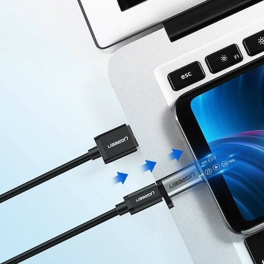 Ugreen Converter USB-C female to micro USB male Gray 1pcs 50590