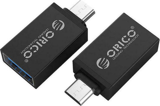 Orico Μετατροπέας micro USB male σε USB-A female 1τμχ CBT-UM01