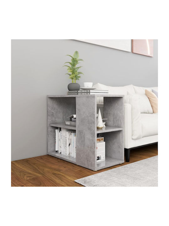 Shelf Floor Grey Concrete 60x30x50cm