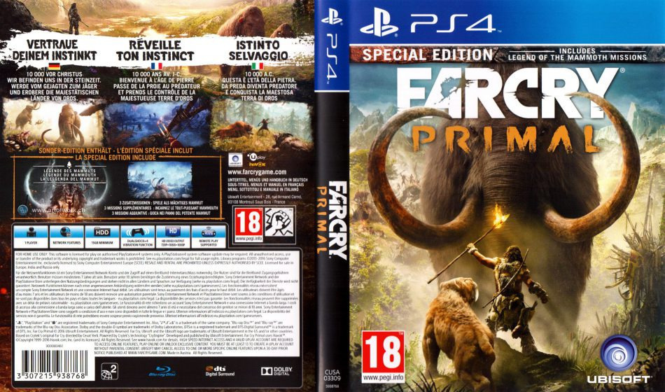 Far Cry Primal PS4 |