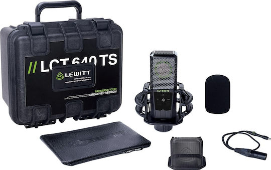 Lewitt LCT 640TS Πυκνωτικό Μικρόφωνο XLR Shock Mounted για Φωνητικά