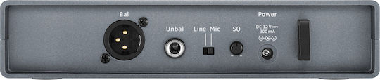 Sennheiser XSW 1-ME3-B Σετ Ασύρματο Πυκνωτικό Μικρόφωνο Κεφαλής, Ζώνης για Φωνητικά
