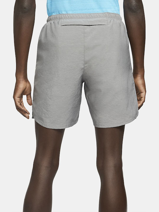 Nike Challenger 2in1 Sportliche Herrenshorts Dri-Fit Gray