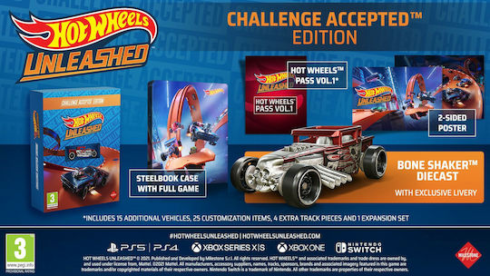 Hot Wheels Unleashed Challenge Accepted Edition PS4 Game