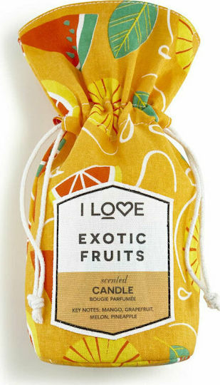 I Love Cosmetics Lumânare Aromatică în Borcan cu Miros de Fructe Exotice 200gr