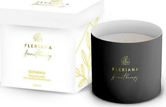 Fleriana Αρωματικό Κερί σε Βάζο με Άρωμα Euphoria 235gr