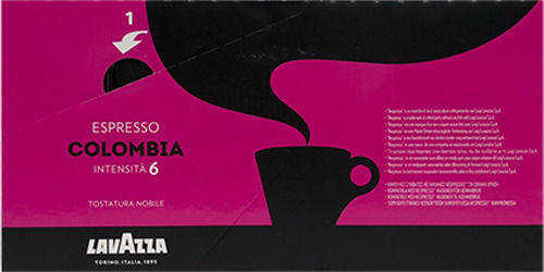 Lavazza Kapseln Espresso Colombia Kompatibel mit Maschine Nespresso 10Mützen