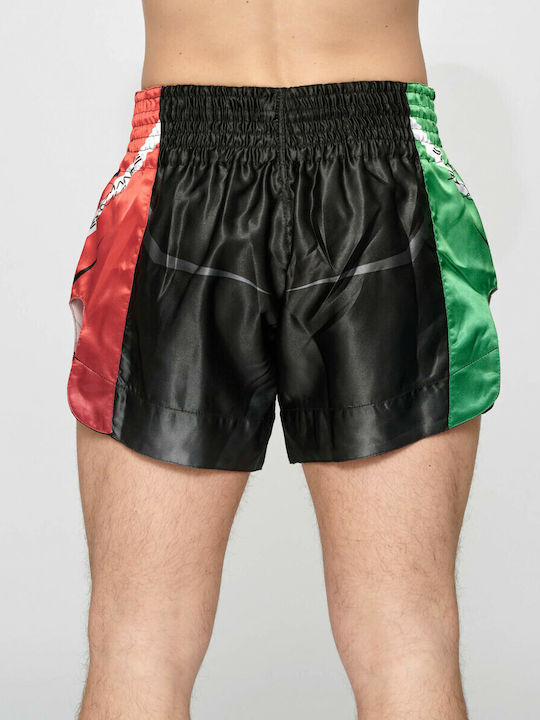 Leone Revo Men's Kick/Thai Boxing Shorts Black