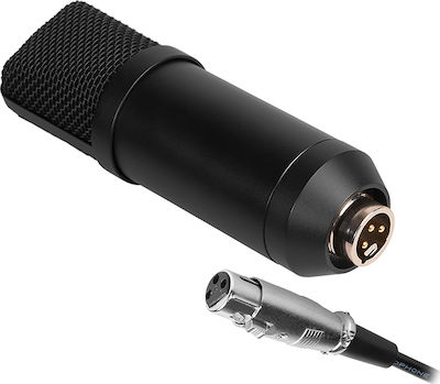 Tracer Πυκνωτικό Μικρόφωνο XLR Studio Pro Τοποθέτηση Shock Mounted/Clip On Φωνής