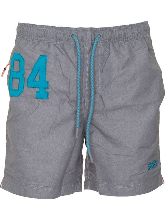 Men's Swimwear Shorts Gray with Patterns