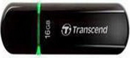Transcend JetFlash 600 16GB USB 2.0 Stick Μαύρο
