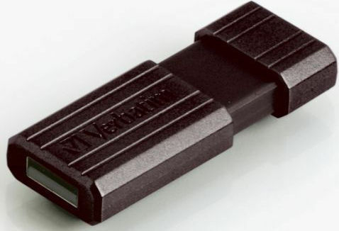Verbatim PinStripe 64GB USB 2.0 Stick Black
