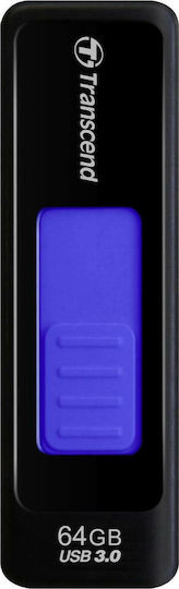 Transcend JetFlash 760 64GB USB 3.0 Stick Schwarz