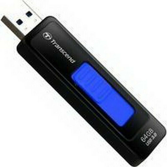 Transcend JetFlash 760 64GB USB 3.0 Stick Schwarz