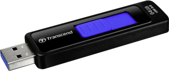 Transcend JetFlash 760 64GB USB 3.0 Stick Schwarz