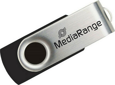 MediaRange 64GB USB 2.0 Stick Ασημί