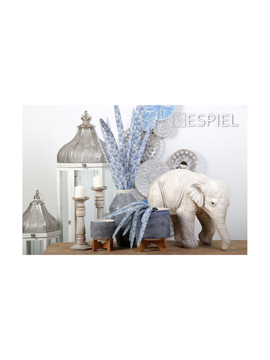 Dekorative Feder Blau 55cm Espiel