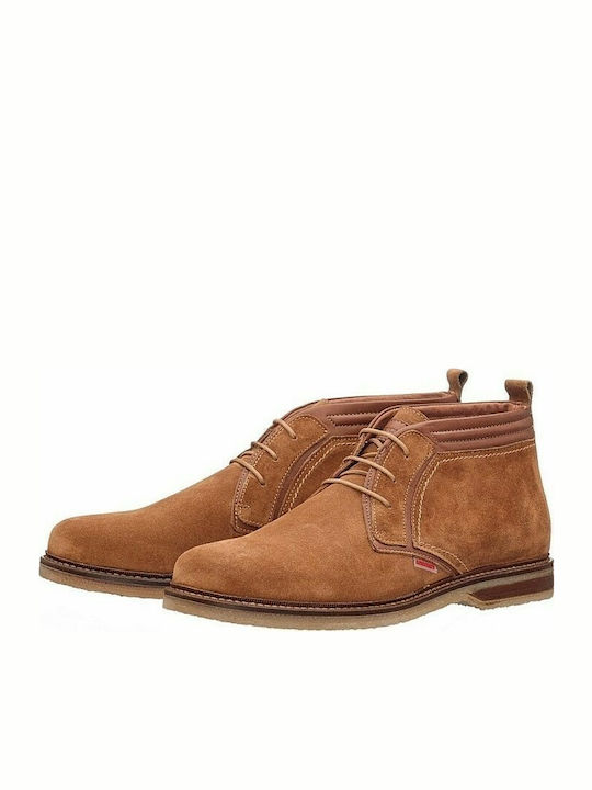 Kricket Steven Men's Suede Boots Tabac Brown